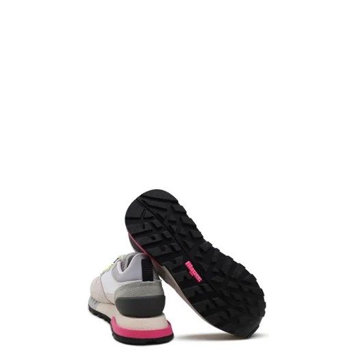 Buty sportowe damskie Blauer USA sneakersy tkaninowe sznurowane płaskie 