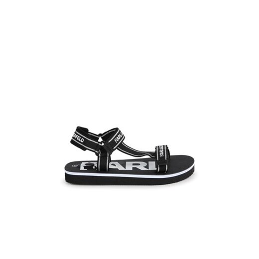 Karl Lagerfeld Kids Sandały Z30001 M Czarny ze sklepu MODIVO w kategorii Sandały dziecięce - zdjęcie 171400532
