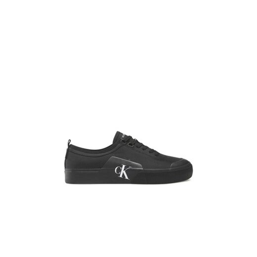 Calvin Klein Jeans Trampki Skater Vulc Laceup Low Ny YM0YM00459 Czarny ze sklepu MODIVO w kategorii Trampki męskie - zdjęcie 171401233