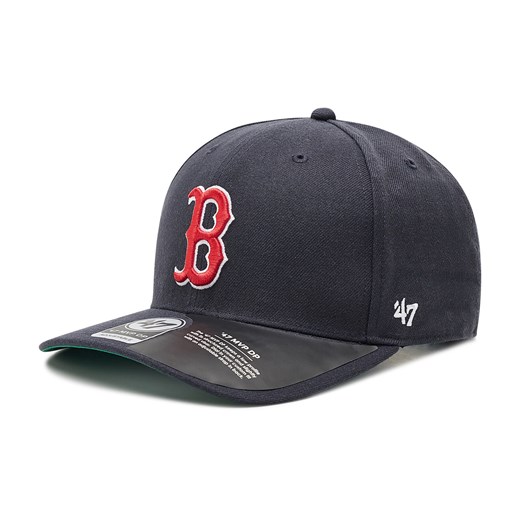 Czapka z daszkiem 47 Brand Boston Red Sox 47 Clean Up B-CLZOE02WBP-NY Navy ze sklepu eobuwie.pl w kategorii Czapki z daszkiem damskie - zdjęcie 171402962