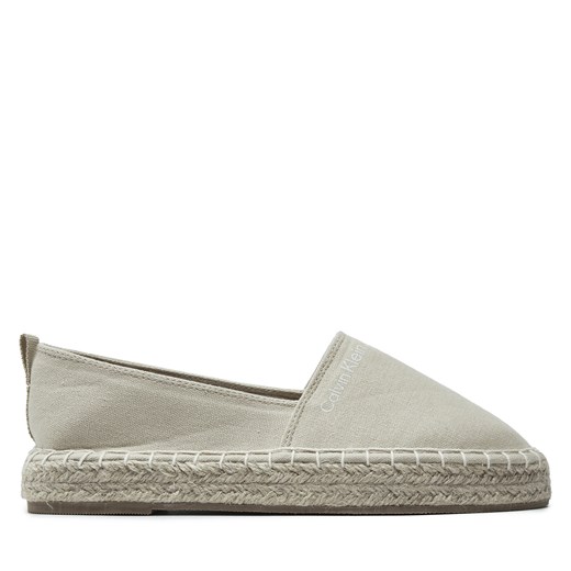 Espadryle Calvin Klein Jeans V3A7-80838-0048 S Beżowy ze sklepu eobuwie.pl w kategorii Espadryle damskie - zdjęcie 171403730