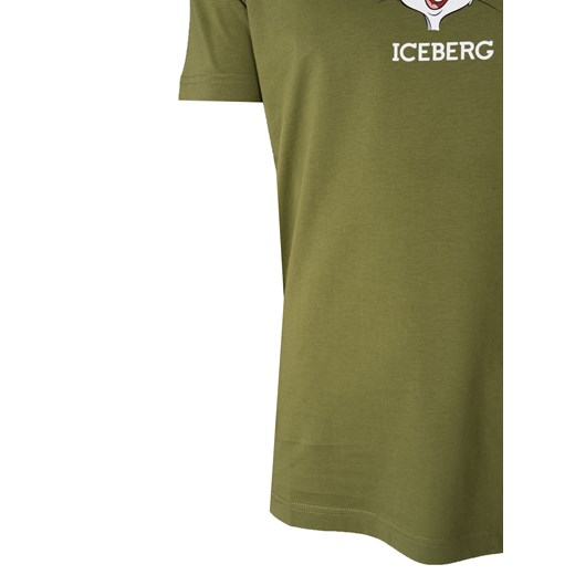 Iceberg T-Shirt "Bugs Bunny" | F0226301 | Mężczyzna | Khaki Iceberg XL wyprzedaż ubierzsie.com