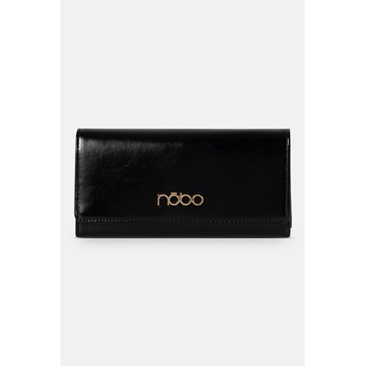 Duży portfel Nobo z klapką czarny Nobo One size okazja NOBOBAGS.COM