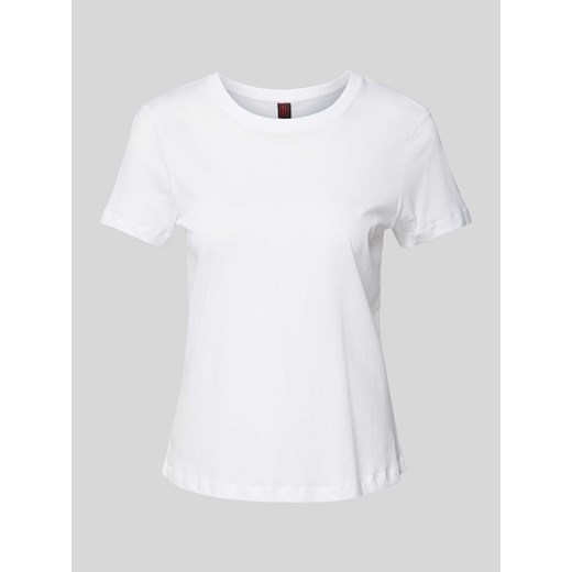 T-shirt w jednolitym kolorze ze sklepu Peek&Cloppenburg  w kategorii Bluzki damskie - zdjęcie 171406090