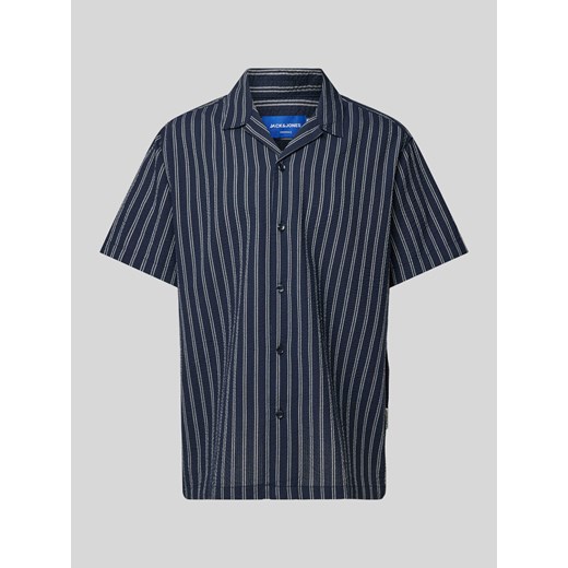 Koszula casualowa z listwą guzikową w kolorze beżowym ze sklepu Peek&Cloppenburg  w kategorii Koszule męskie - zdjęcie 171406432