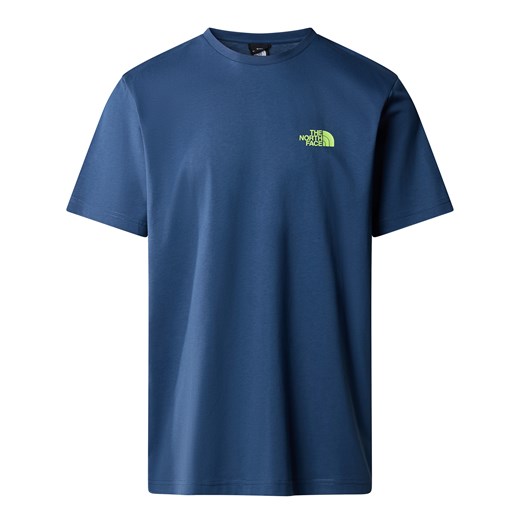 Koszulka męska The North Face BINER GRAPHIC 4 niebieska NF0A894ZHDC ze sklepu a4a.pl w kategorii T-shirty męskie - zdjęcie 171407060