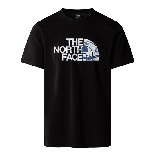 Koszulka męska The North Face S/S GRAPHIC HALF DOME czarna NF0A8954JK3 ze sklepu a4a.pl w kategorii T-shirty męskie - zdjęcie 171407171