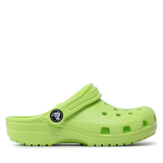 Klapki Crocs Classic Clog K 206991 Limeade Crocs 33/34 wyprzedaż eobuwie.pl