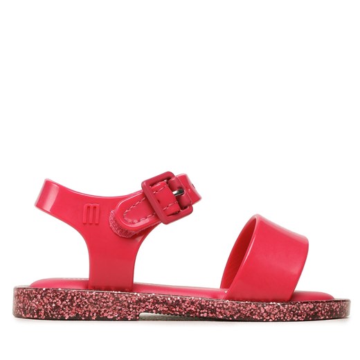 Sandały Melissa Mini Melissa Mar Sandal IV Bb 32633 Pink/Pink Glitter 53328 ze sklepu eobuwie.pl w kategorii Buciki niemowlęce - zdjęcie 171408810