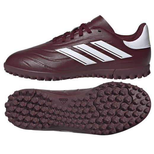 Buty piłkarskie adidas Copa Pure.2 Club Tf IE7530 czerwone ze sklepu ButyModne.pl w kategorii Buty sportowe dziecięce - zdjęcie 171409302