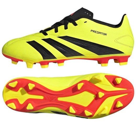Buty piłkarskie adidas Predator Club FxG M IG7757 żółte ze sklepu ButyModne.pl w kategorii Buty sportowe męskie - zdjęcie 171409450
