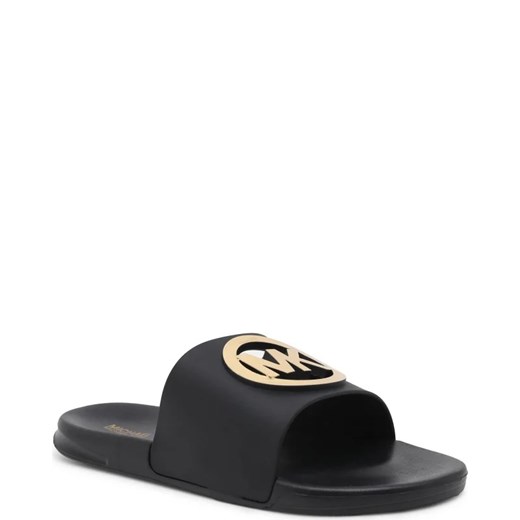 Klapki dziecięce Michael Kors Kids czarne z tworzywa sztucznego bez zapięcia