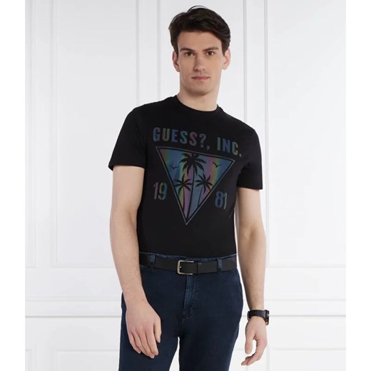 GUESS T-shirt | Slim Fit ze sklepu Gomez Fashion Store w kategorii T-shirty męskie - zdjęcie 171410461