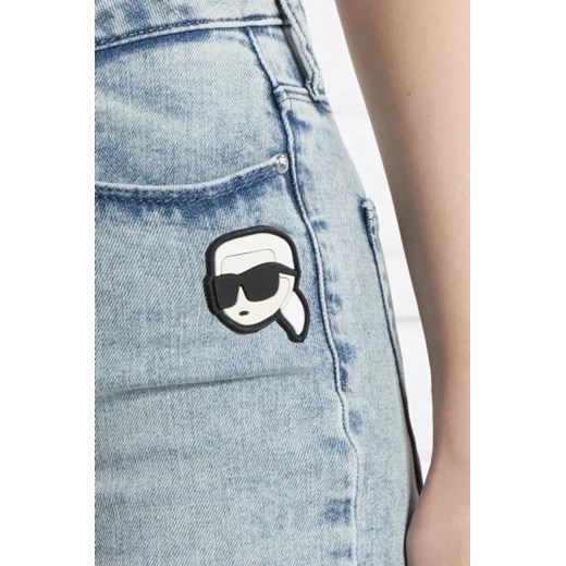 Jeansy damskie Karl Lagerfeld w miejskim stylu na lato