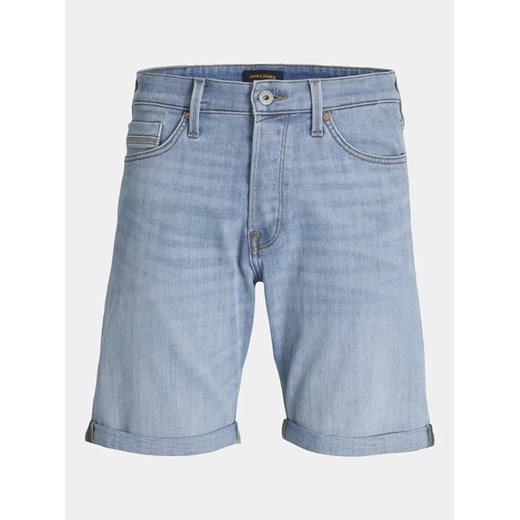 Jack&Jones Szorty jeansowe Chris 12249095 Niebieski Relaxed Fit L MODIVO