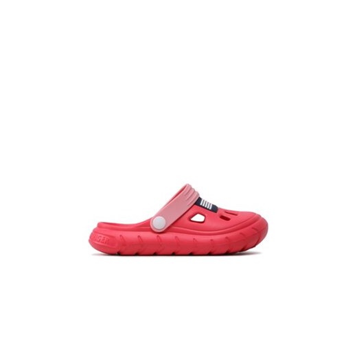 Tommy Hilfiger Klapki Flag Comfy Sandal T1A2-32780-0083 S Różowy ze sklepu MODIVO w kategorii Klapki dziecięce - zdjęcie 171411350