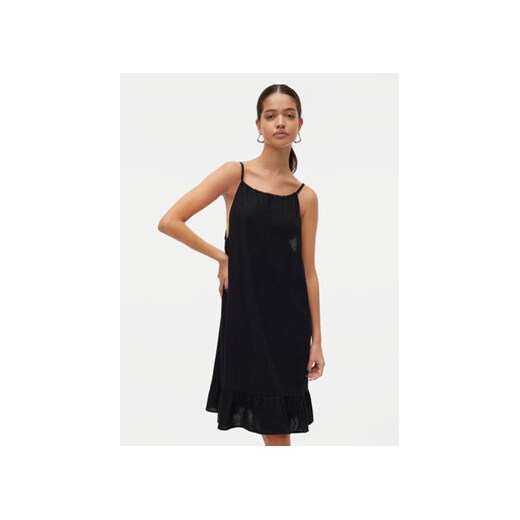 Vero Moda Sukienka letnia Mymilo 10303634 Czarny Regular Fit ze sklepu MODIVO w kategorii Sukienki - zdjęcie 171411691