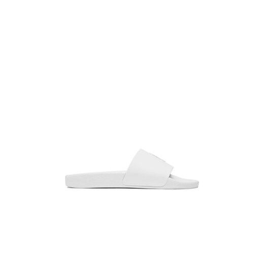 Polo Ralph Lauren Klapki Polo Slide 809892945007 Biały ze sklepu MODIVO w kategorii Klapki damskie - zdjęcie 171412123
