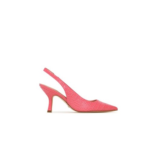 Guess Sandały Malek2 FL5M2L PEL05 Różowy ze sklepu MODIVO w kategorii Czółenka - zdjęcie 171412431