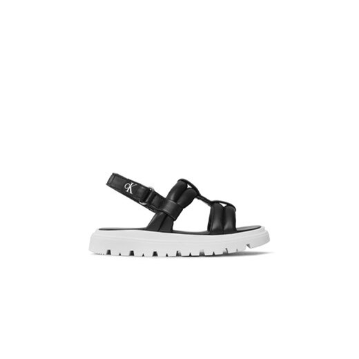 Calvin Klein Jeans Sandały Sandal V4A2-80514-1614 Czarny ze sklepu MODIVO w kategorii Sandały dziecięce - zdjęcie 171412683