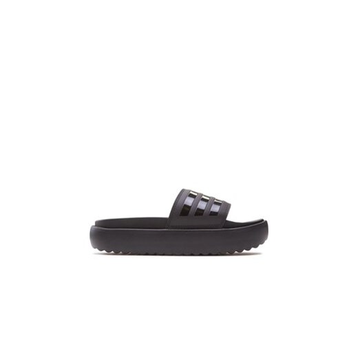 adidas Klapki Adilette Platform Slides HQ6179 Czarny ze sklepu MODIVO w kategorii Klapki damskie - zdjęcie 171412782