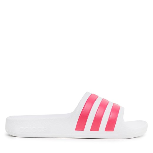 Klapki adidas Adilette Aqua Slides EF1748 Biały ze sklepu eobuwie.pl w kategorii Klapki dziecięce - zdjęcie 171415114