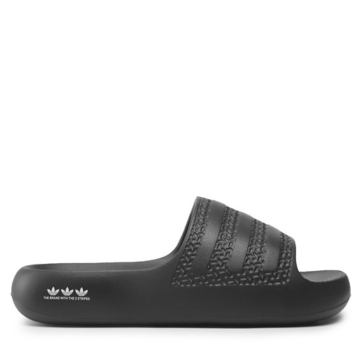 Klapki adidas Adilette Ayoon Slides GX1979 Czarny ze sklepu eobuwie.pl w kategorii Klapki damskie - zdjęcie 171415643