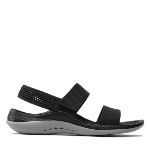 Sandały Crocs Literide 360 Sandal W 206711 Black/Light Grey ze sklepu eobuwie.pl w kategorii Sandały damskie - zdjęcie 171415971