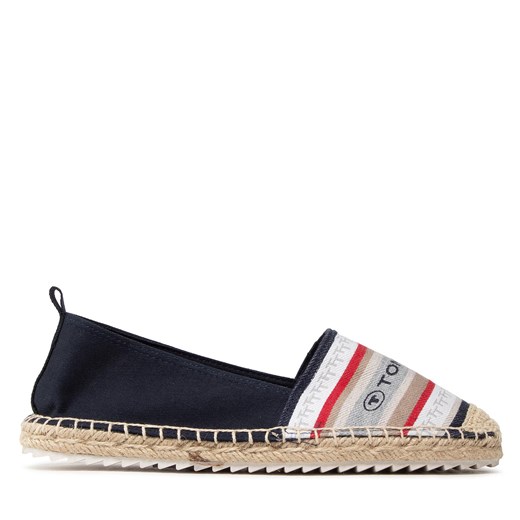 Espadryle Tom Tailor 3298104 Navy Tom Tailor 36 wyprzedaż eobuwie.pl