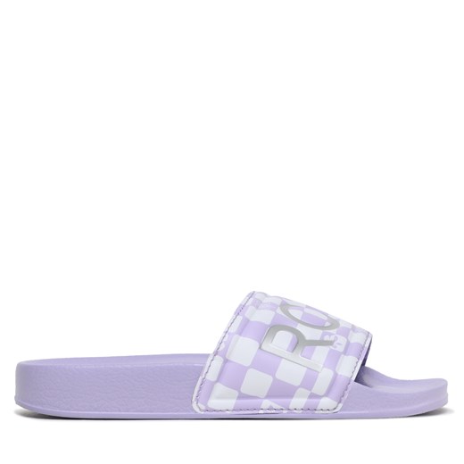 Klapki Roxy ARGL100287 White/Lavender ze sklepu eobuwie.pl w kategorii Klapki dziecięce - zdjęcie 171417162