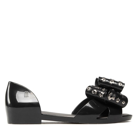 Sandały Melissa Seduction VI Ad 33634 Black/Silver AA588 ze sklepu eobuwie.pl w kategorii Balerinki - zdjęcie 171417490