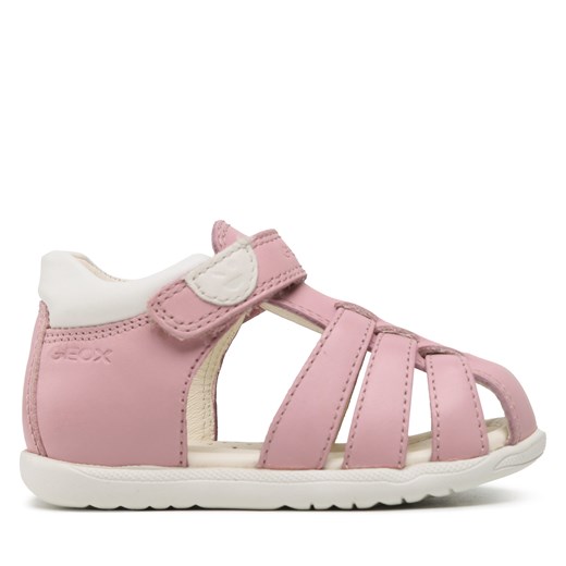 Sandały Geox B Sandal Macchia Gir B254WB08554C8011 Różowy ze sklepu eobuwie.pl w kategorii Buciki niemowlęce - zdjęcie 171419134