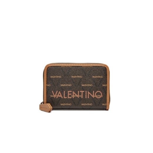 Valentino Duży Portfel Damski Liuto VPS3KG137R Brązowy ze sklepu MODIVO w kategorii Portfele damskie - zdjęcie 171420341