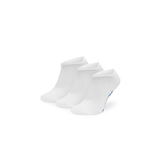 Reebok Zestaw 3 par niskich skarpet unisex R0253-SS24 (3-pack) Biały ze sklepu MODIVO w kategorii Skarpetki damskie - zdjęcie 171420510