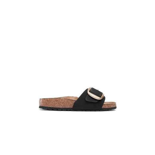 Birkenstock Klapki Madrid Big Buckle 1023373 Czarny ze sklepu MODIVO w kategorii Klapki damskie - zdjęcie 171420564