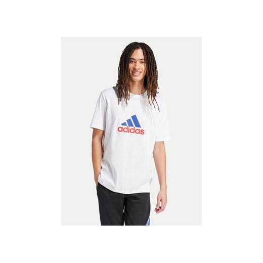 adidas T-Shirt Future Icons Badge of Sport IS3234 Biały Loose Fit ze sklepu MODIVO w kategorii T-shirty męskie - zdjęcie 171420641