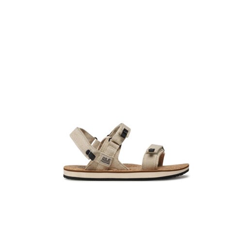 Jack Wolfskin Sandały Ecostride 2 Sandal W 4051771 Beżowy ze sklepu MODIVO w kategorii Sandały damskie - zdjęcie 171420842