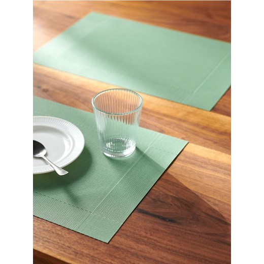 Sinsay - Podkładki na stół 2 pack - zielony ze sklepu Sinsay w kategorii Podkładki na stół - zdjęcie 171422184