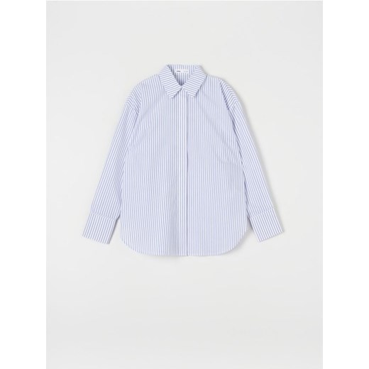 Sinsay - Koszula w paski - niebieski ze sklepu Sinsay w kategorii Koszule męskie - zdjęcie 171422203