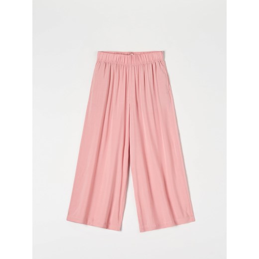 Spodnie damskie różowe Sinsay 