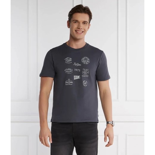 Pepe Jeans London T-shirt CHAY | Regular Fit ze sklepu Gomez Fashion Store w kategorii T-shirty męskie - zdjęcie 171427022