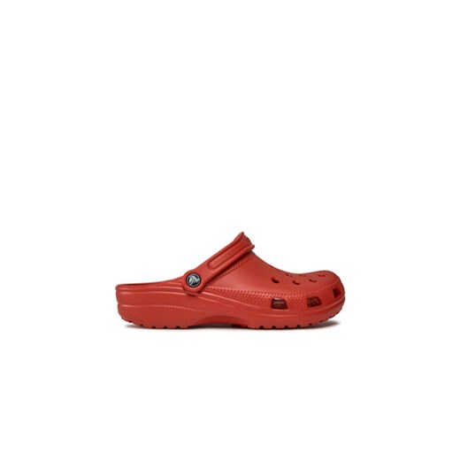 Crocs Klapki Classic 10001 Czerwony ze sklepu MODIVO w kategorii Klapki damskie - zdjęcie 171427910
