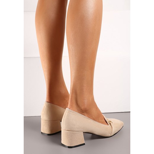 Czółenka Born2be bez zapięcia eleganckie 