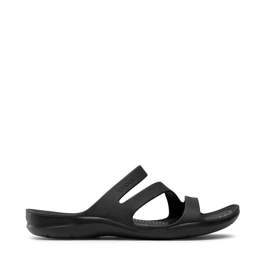 Klapki Crocs Swiftwater Sandal W 203998 Black/Black ze sklepu eobuwie.pl w kategorii Klapki damskie - zdjęcie 171430730