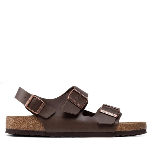 Sandały Birkenstock Milano 034701 Brązowy 46 eobuwie.pl