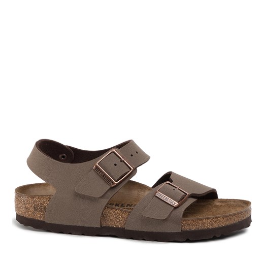 Sandały Birkenstock New York Kids Bs 0087783 D Mocha ze sklepu eobuwie.pl w kategorii Sandały dziecięce - zdjęcie 171430822