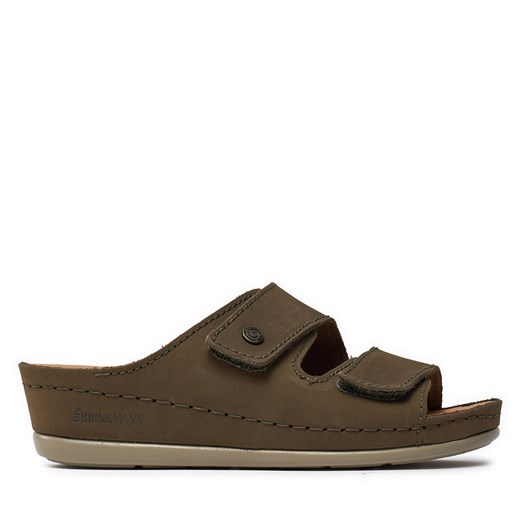 Klapki Dr. Brinkmann 700935 Khaki 7 39 eobuwie.pl