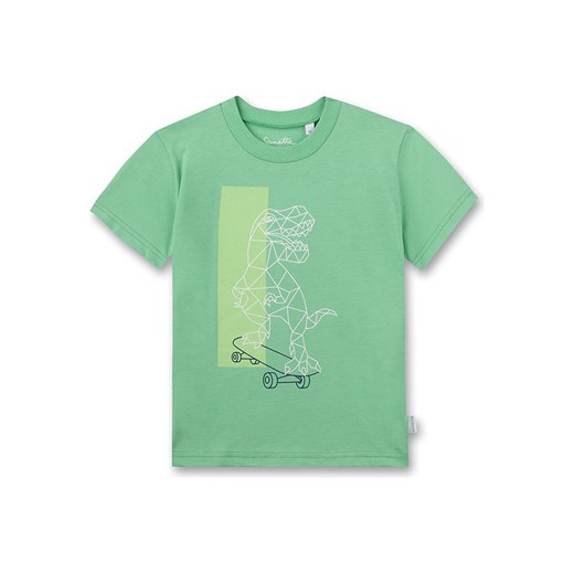 Sanetta Kidswear Koszulka w kolorze zielonym 122 okazyjna cena Limango Polska
