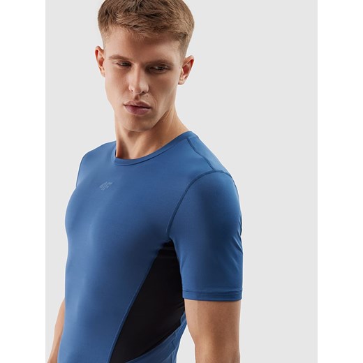 4F Koszulka sportowa w kolorze niebieskim XL promocja Limango Polska