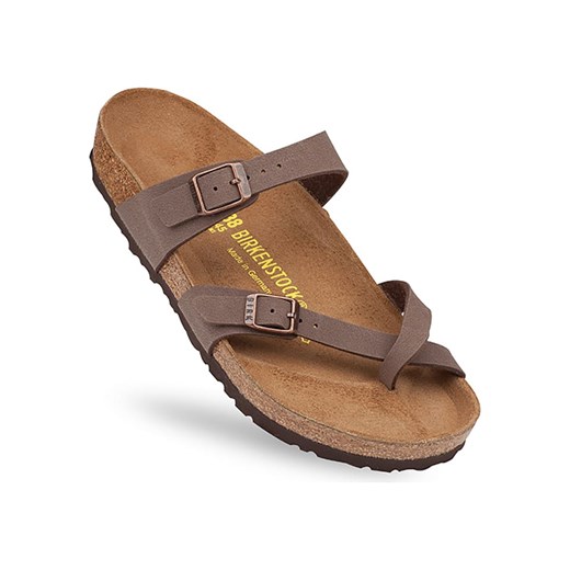 Klapki damskie BIRKENSTOCK zamszowe 